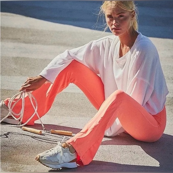 FP Movement by Free People Pink Flare Pants XS/S - Picture 3 of 8